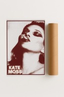 Plakat bez ramy 30x40cm Kate Moss – moda, ikona stylu, nowoczesna dekoracja
