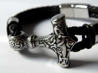 12MM BRANSOLETA MLOT THORA 316L ,SKORA PU