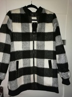 PŁASZCZYK WIOSENNY F&F 38M Z MIĘKKIM WŁOSIEM