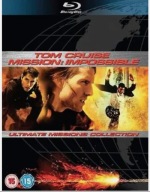 Mission Impossible Trilogy Blu-ray 1 2 3 Tom Cruise Trylogia