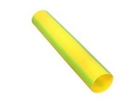 Koszulka termokurczliwa 9,6/4,8mm żółto-zielona - 1 metr