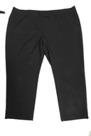 Z588_CZARNE SPODNIE DAMSKIE -wizytowe rozm 52