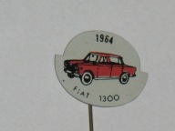 FIAT 300 auto 1964 odznaka z PRL