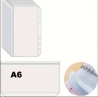 WKŁAD KOSZULKA NA ZAMKNIĘCIE SUWAK SEGREGATORA A6