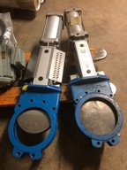 Pneumatyczna zasuwa nożowa DN250