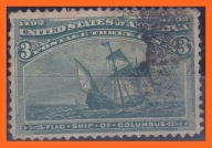USA - znaczek kasowany z 1893 roku. Z 4972.