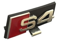 Emblemat 3D ABS Chrom Czarny S4 w Grill Do Audi