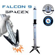 SpaceX Falcon 9 Model Rakiety Druk 3d + GRATIS