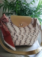 Torebka damska ręcznie robiona na szydełku, Koszyk, Torba, Boho