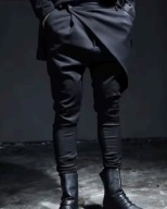 Spodnie męskie techwear, cyberpunk, gothic, oryginalny wzór