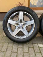 Oryinalne Alufelgi MERCEDES AMG 5x112 7J ET46 GLA GLB + CONTINENTAL 235/50
