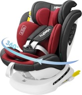 FOTELIK DZIECIĘCY DO SAMOCHODU ISOFIX 360 STOPNI OBROTOWY 0-3 lat 0-36KG