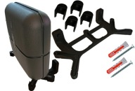 Wieszak / uchwyt / półka na ścianę do routera Orange Funbox 7 CZARNY