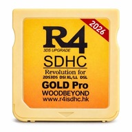 R4 GOLD Wood Pro NAGRYWARKA Gier 2DS DSi 3DS XL DS Game Boy Advance GBC NES