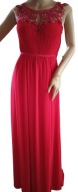 Sukienka maxi na wesele bal czerwona r. 36