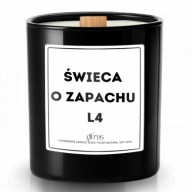 ŚWIECA O ZAPACHU L4 świeczka sojowa prezent dla koleżanki kolegi z pracy