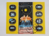 Węgry - Badanie kosmosu - Mi.bl.121 A kasowany