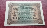1 MILION MAREK NIEMCY 1923 st.+3