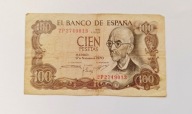 193 - HISZPANIA - 100 PESET 1970