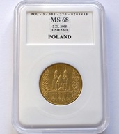 2 ZŁOTE 2005 GNIEZNO / MS68 PCG