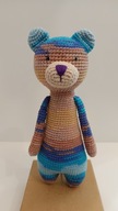 Miś szydełko maskotka pluszak zabawka handmade amigurumi ręcznie robiony