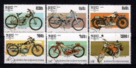 Laos . Znaczki pocztowe ( Motoryzacja - motory ) 1985 r.