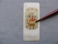 JEZUS KRÓLOWAĆ BĘDZIE NAD NAMI ZBAWICIEL ANIOŁ ŚWIĘTY OBRAZEK przedw. - 18