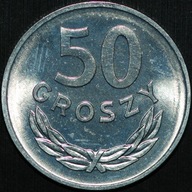 50 groszy 1972 - menniczy egzemplarz