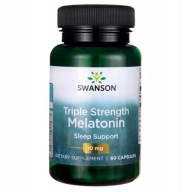 Witaminy kapsułki Swanson Health Products Triple Strenght Melatonin