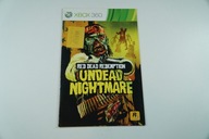 Instrukcja Red Dead Redemption Undead Nightmare xbox 360