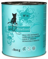 Catz Finefood N.21 Dziczyzna i karmazyn 800g
