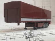 S ~*~ ORYGINALNY HERPA..NACZEPA SKRZYNIA Z PLANDEKĄ..SCHMITZ ~*~