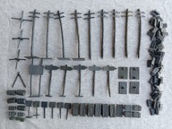 Zestaw 110 elementów 1:72 żołnierzyki figurki PRL