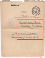 FELDPOST BRAUNSBERG - BRANIEWO Reserve Lazaret MEMEL - KLAJPEDA