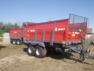 Rozrzutnik obornika wapna Metal-Fach N267/1 - 6t HORNET tandem