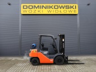 WÓZEK WIDŁOWY TOYOTA 02-8FGF25 2019R. LPG TRIPLEX WYNAJEM SPRZEDAŻ SERWIS