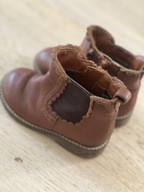 Buty Next półbuty skórzane brązowe r. 23 + GRATIS