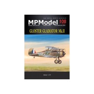 Samolot myśliwski Gloster Gladiator Mk.II - MPModel 108