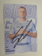Zdjęcie autograf 10x15 Pogoń Szczecin sezon 2023/24 Gol Kamil Grosicki