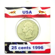 25 centow 1996 USA