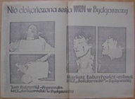 SOLIDARNOŚĆ -afisz -plakat -POBICI W BYDGOSZCZY -RULEWSKI -1981 ROK