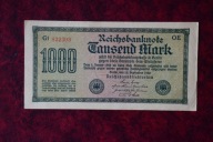 Niemcy 1000 marek 1922 rok !!!