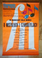 Filharmonia Narodowa - O mistrzach i złodziejach plakat sezon 77/78
