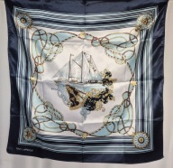 Ted Lapidus chustka apaszka vintage 68x68