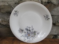 DUŻE Porcelanowe Płaskie Talerze Obiadowe_CHODZIEŻ PRL