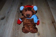 pluszak maskotka miś w zimowym wydaniu B&B