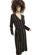 SUKIENKA BIUROWA PROSTA Z PASKIEM 38