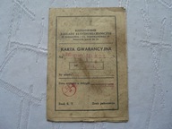 KARTA GWARANCYJNA ODKURZACZ RZESZÓW ZAKŁADY ELEKTROMECHANICZNE