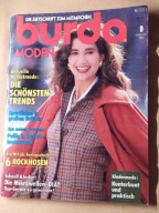 Burda moden 9 wrzesień 1989 -unikat - wykroje