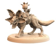 Blooming Stalker Potwór Roślina Pies Ogar A RPG Druk 3D